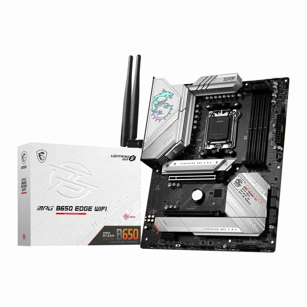 MSI AMD B650 EDGE WIFI AM5 ATX Motherboard